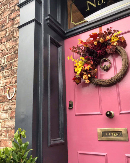 Brass Bumble Bee Honeycomb Door Knocker - Heritage Finish - Brass bee