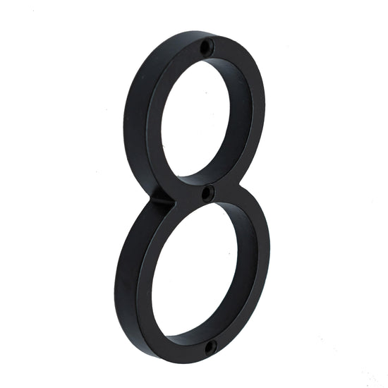 Brass bee Premium House Numbers in Black Finish 0-9 - 5 Inch - Brass bee