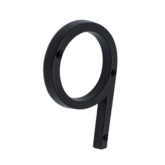 Brass bee Premium House Numbers in Black Finish 0-9 - 5 Inch - Brass bee