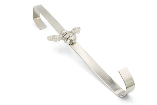 Brass bee Wreath Hanger - Brass bee